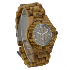 OEM original  high quality luxury man wooden watch