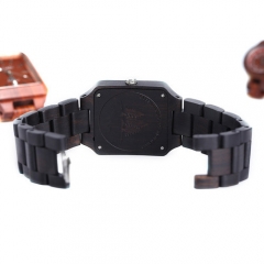 OEM Fashion Wholesale promotional gift Quartz Men's Wooden Watch