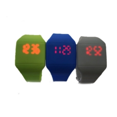 slight watch silicon watch LED watch with digital display watch special watch