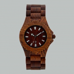New style Gift vogue Quartz Wooden Wrist Watch