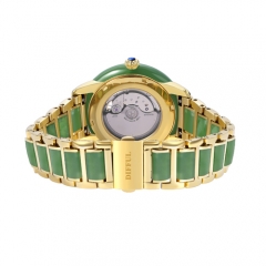 OEM retail luxury gift China traditional Hetian jade watch