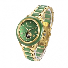 OEM retail luxury gift China traditional Hetian jade watch