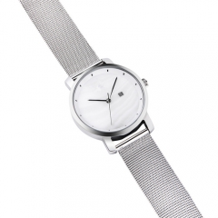 New style custom logo man simple Quartz wrist watch
