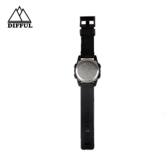 digital watch with singal movement alloy case watch sports watch silicon  watch