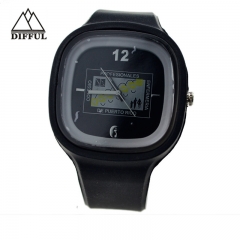 silicon material more colors watch square shape watch hiha quality hot sale