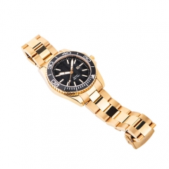 OEM Gold man vogue stainless steel Quartz wrist watch